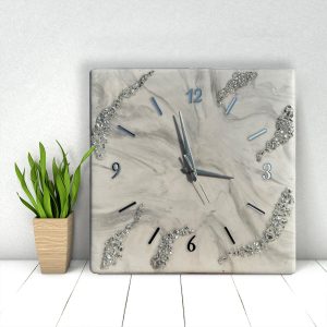 Decorated Resin Wall Clock