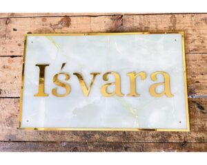 Designer Acrylic Customizable Name Plate waterproof