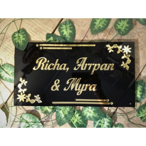 Designer House Name Plate weatherproof
