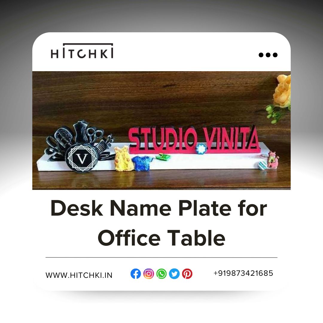 Desk Name Plate