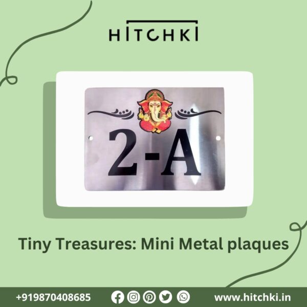 Discover Tiny Treasures The Allure of Mini Metal Plaques