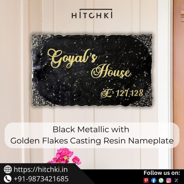 Discover the Art of Resin Name Plates at Hitchki