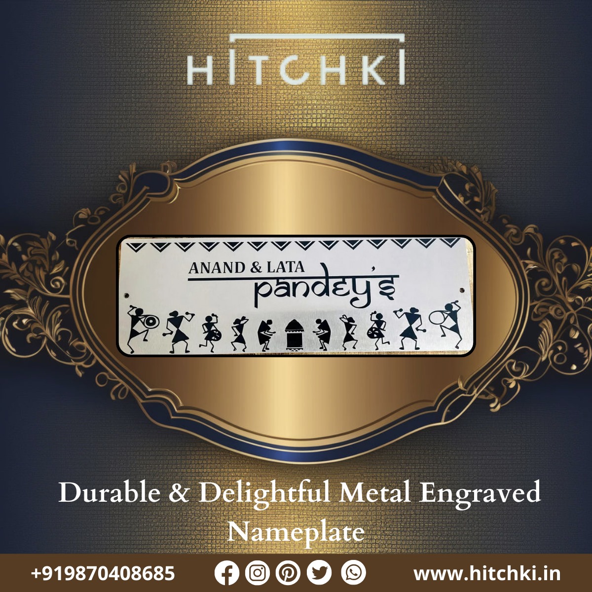 Discover the Charm of Durable & Delightful Metal Engraved Nameplates