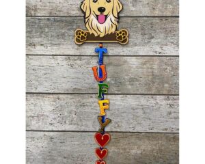 Dog Name Plate For Dog House