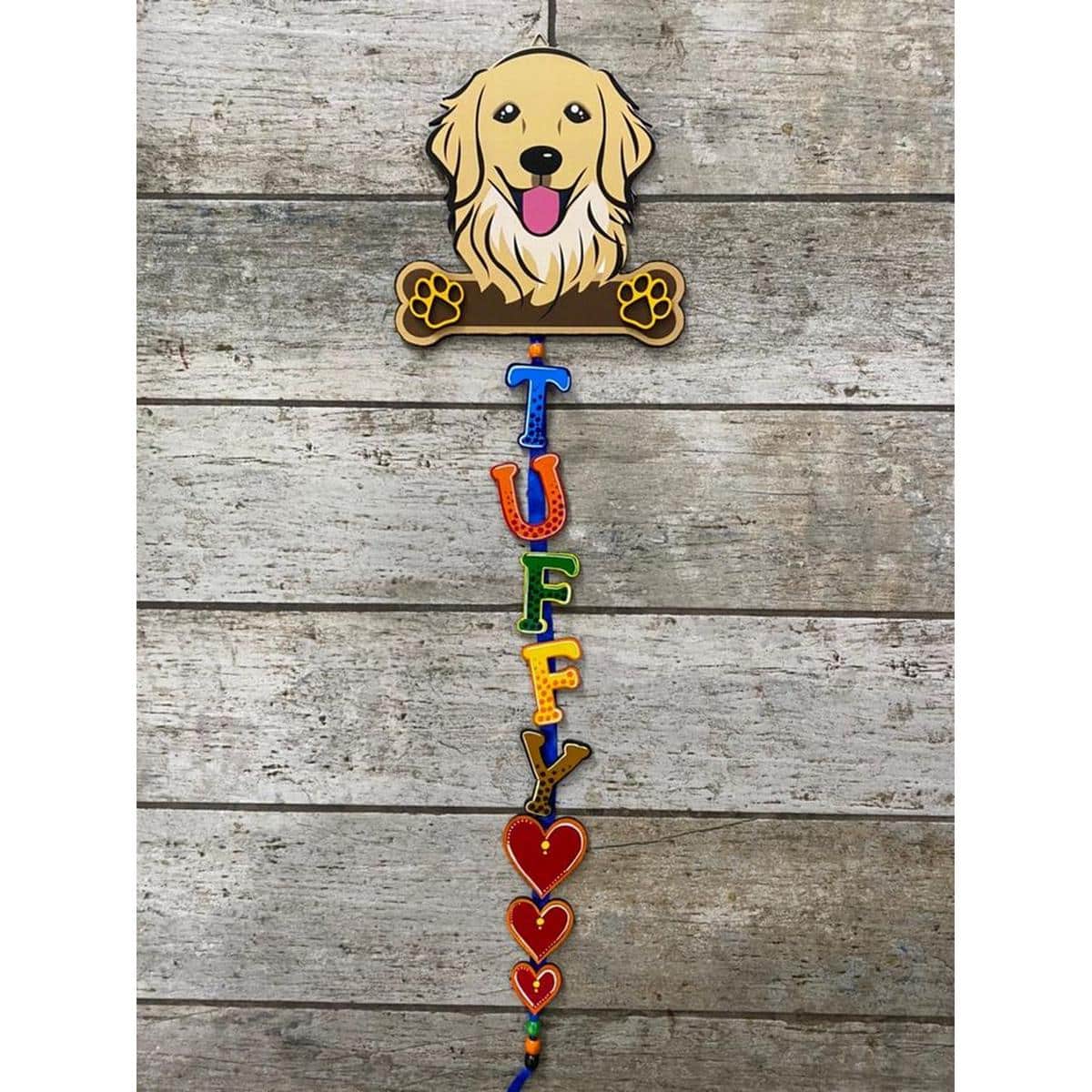 Dog Name Plate For Dog House HITCHKI