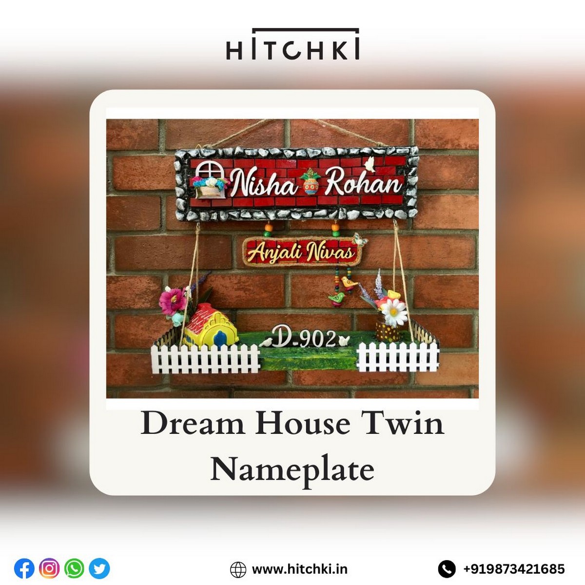 Dream House Twin Nameplate