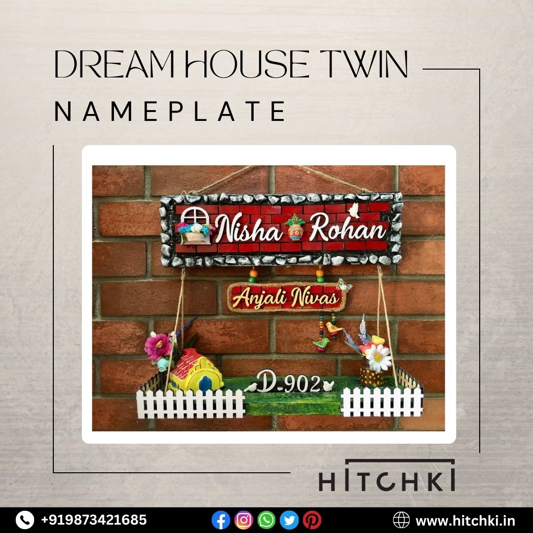 Dream House Twin Nameplate