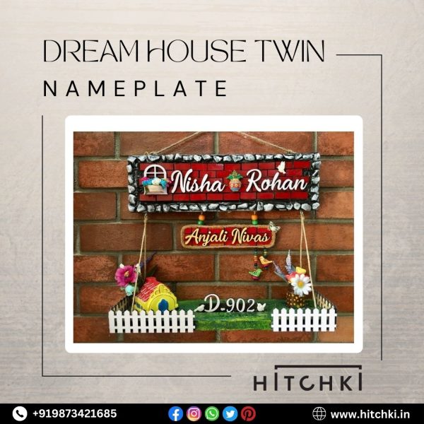 Dream House Twin Nameplate