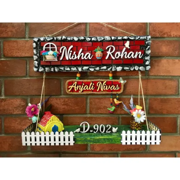 Dream House twin Nameplate 1