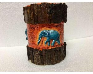 Elephant Pillar Tea Light 1