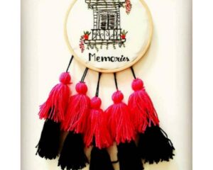 Embroidery Hoop for Interior Wall Decoration