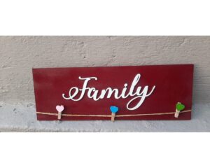 Family Wall Plank Create Cherished Memories Photo Hanging