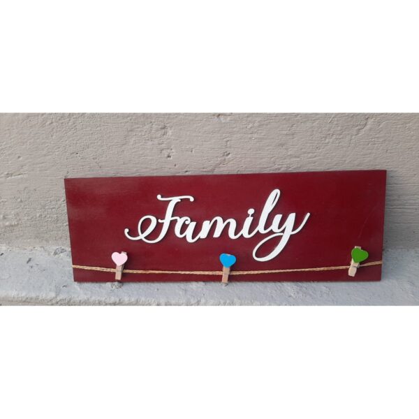 Family Wall Plank Create Cherished Memories Photo Hanging