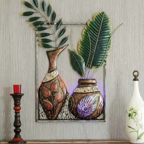 Flower Art Vase Led Decor