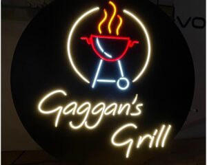 Gaggans Grill Neon Sign Customisable