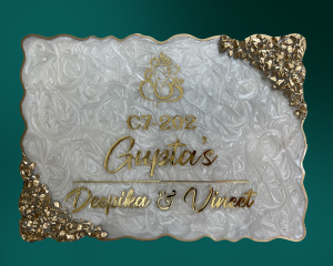 Resin Nameplate Epoxy Nameplate Trendy Nameplate Premium Nameplate House Nameplate