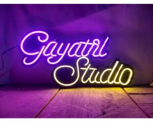 Gayatri Studio Neon Sign