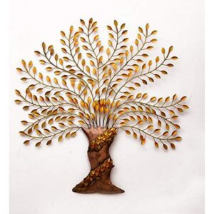 Golden Shaded Folding Tree for Wall Decoration