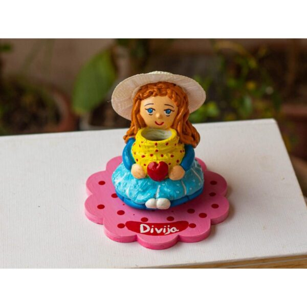 Handcrafted customized Clay doll