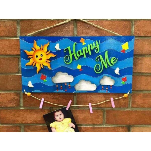 Happy Me Clip Photo Frame and Name Plate 2 1