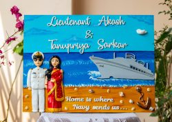 indian Navy nameplate