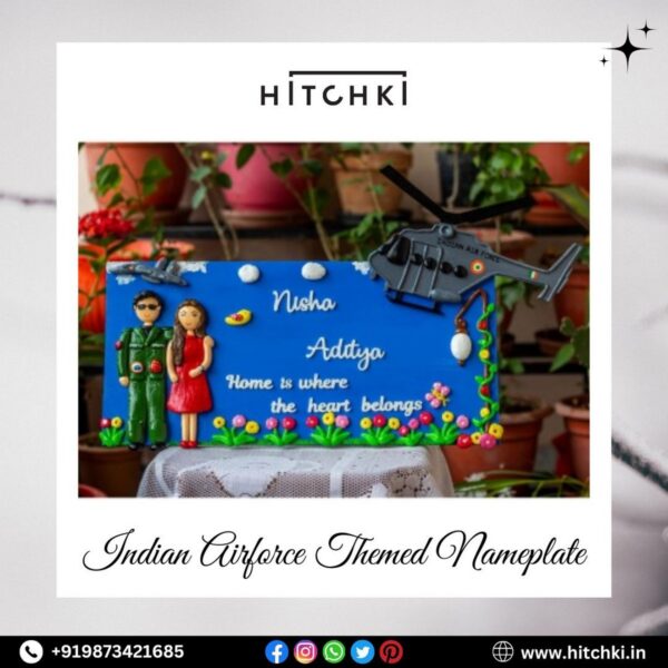 Indian Airforce Themed Nameplate 10