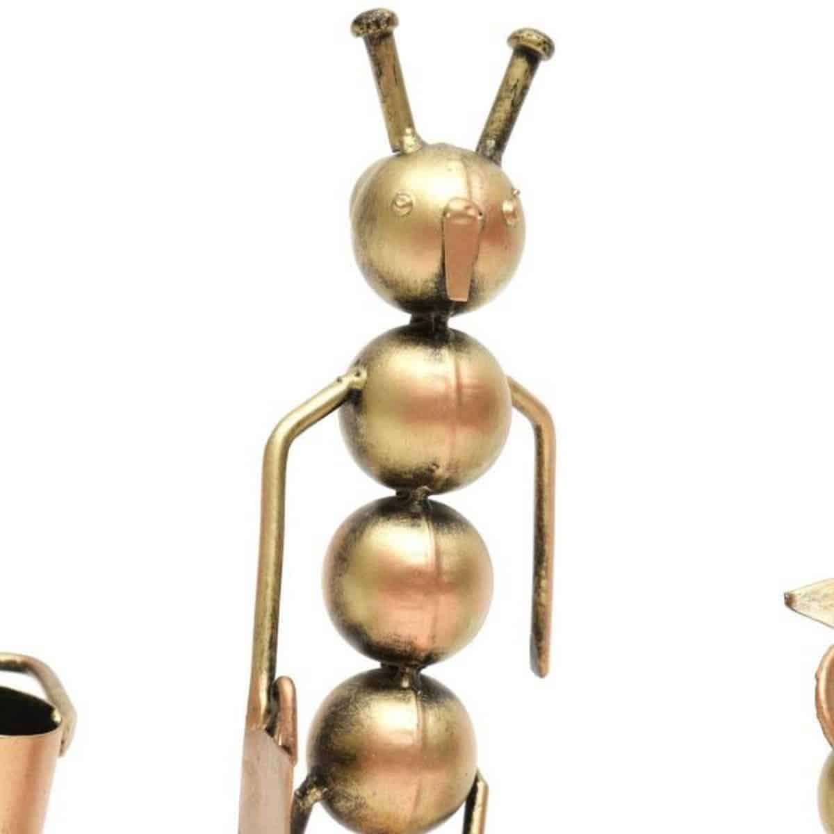 Iron Made Ant Shape Looking Set of 3 Decorative Showpiece  