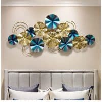 Iron Hook Equipped Flower Shape Cloth Hanger for Wall  