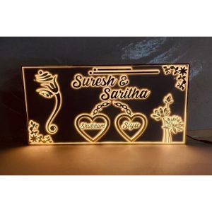 LED House Name Plate
