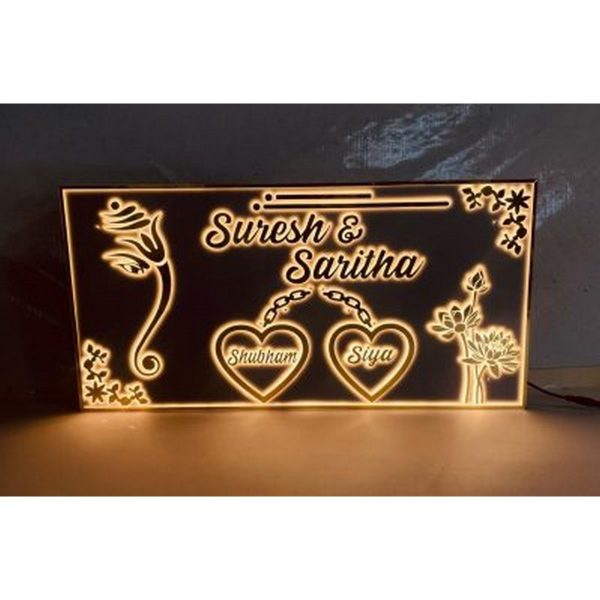 LED House Name Plate