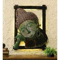LED Light Euipped Nest Bird Wall Frame Decor