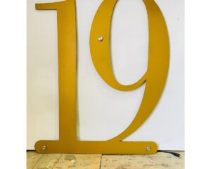 LED Metal House Number Plate