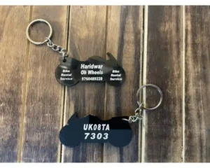 Laser Engraved Acrylic Keychain