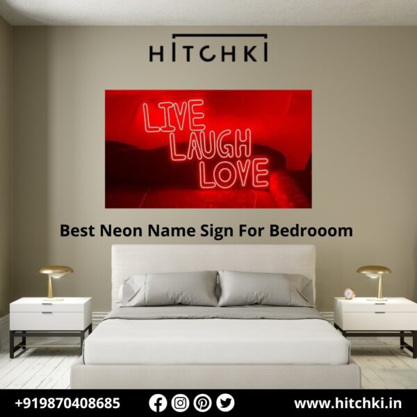 Light Up Your Bedroom with the Best Neon Name Sign