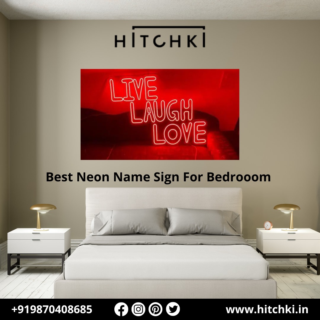 Light Up Your Bedroom with the Best Neon Name Sign – A Vibrant Addition to Your Space