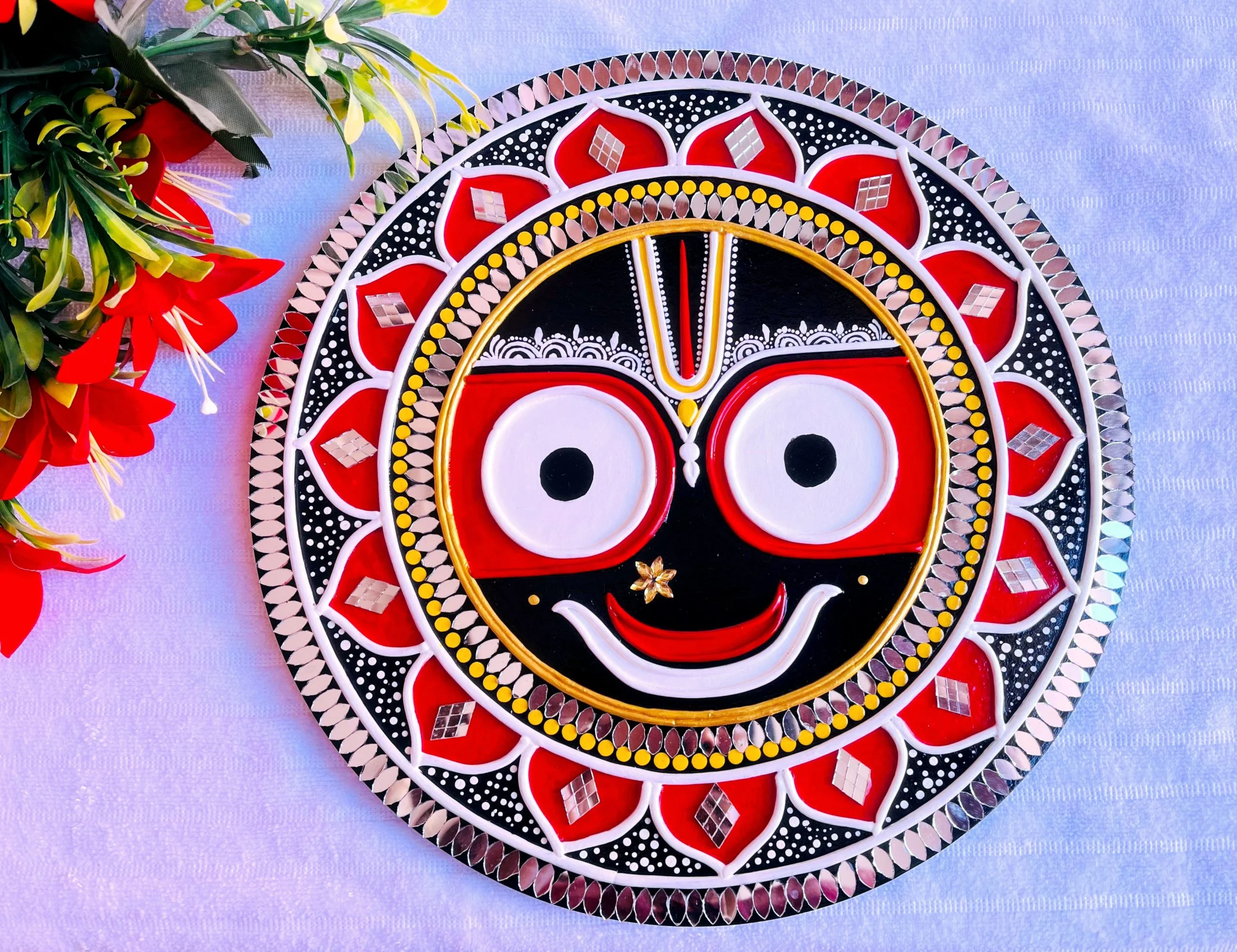 Lippenart Jagganath Swami Wall Decor