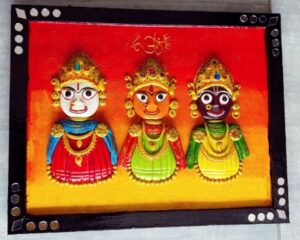 Lord Jagannath Swami Wall Decor Art