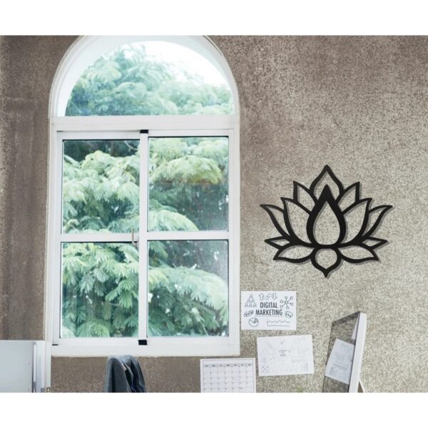 Lotus Flower Metal Wall Art2