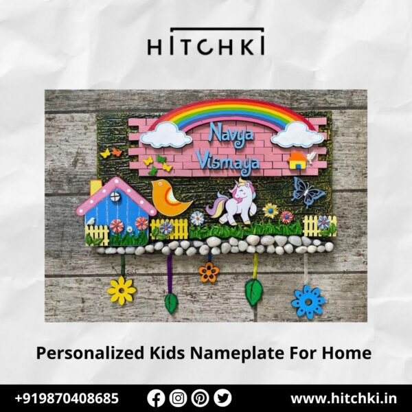 Make Your Kids' Room Magical with Personalized Nameplates