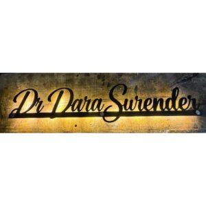 Metal LED House Nameplate