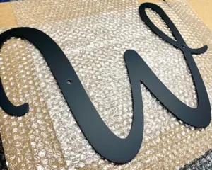 Metal Letter Sign (Customizable)