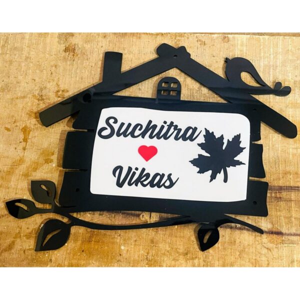 New Design Customisable Acrylic Waterproof Name Plate1