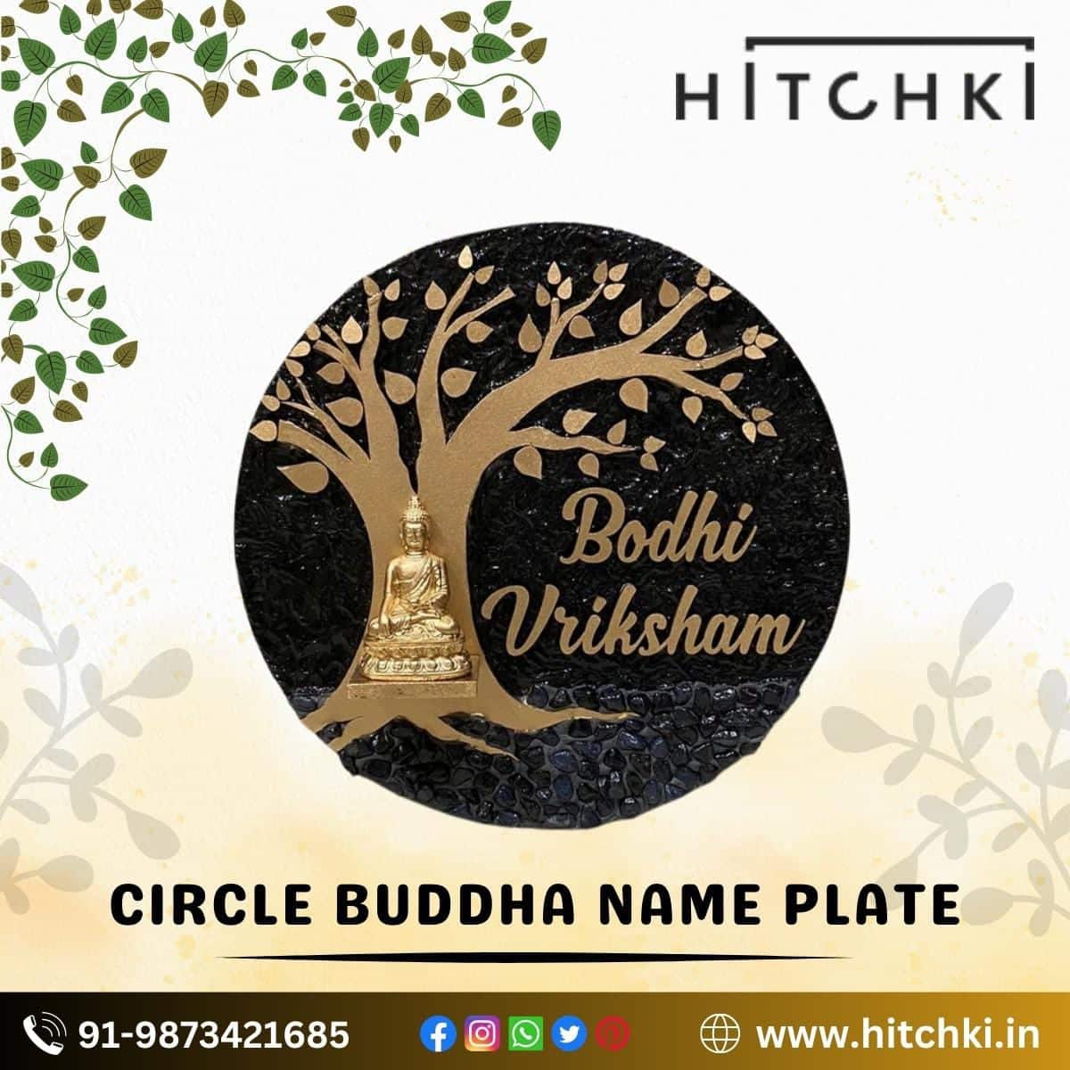 New Divine Buddha Name Plate In India
