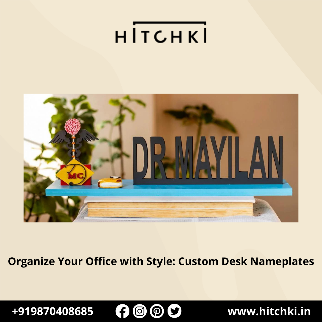 Organize Your Office with Style Beautiful Custom Desk Nameplates