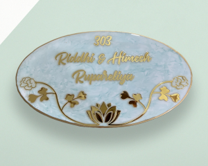 Resin Nameplate Epoxy Nameplate Trendy Nameplate Premium Nameplate House Nameplate
