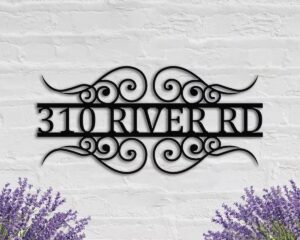 Personalized House Name Plaque (Waterproof)