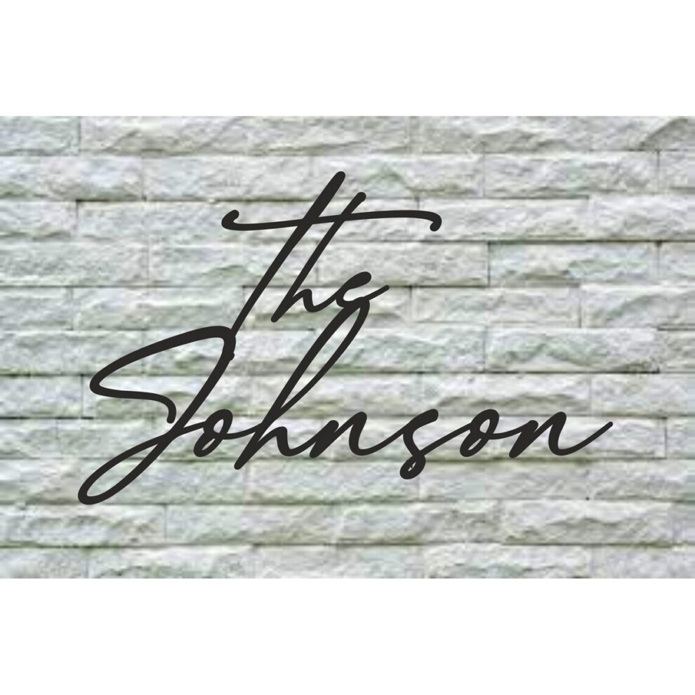 Personalized Metal Sign Name Plate – Waterproof