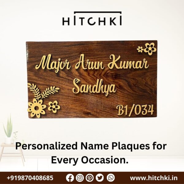 Personalized Name Plaques Perfect for Every Occasion