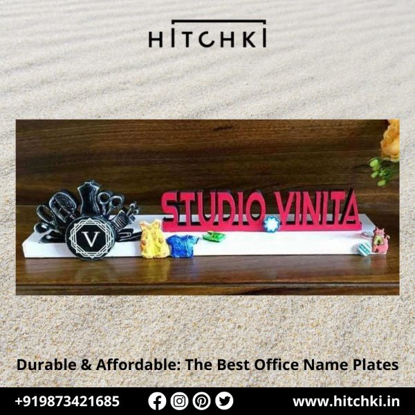Personalized Office Name Plates – A Touch of Elegance Identity