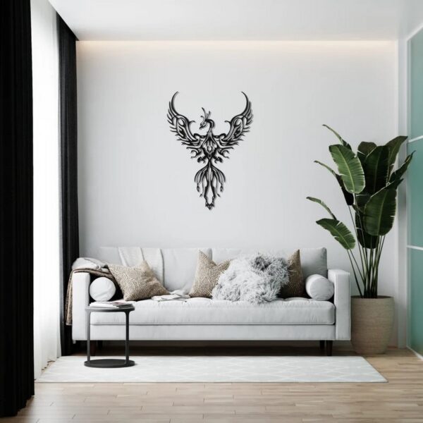 Phoenix Metal Wall Art2